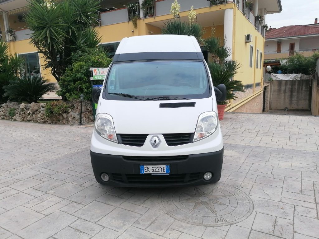 RENAULT TRAFIC FURGONE TETTO RIALZATO + PORTA LATERALE